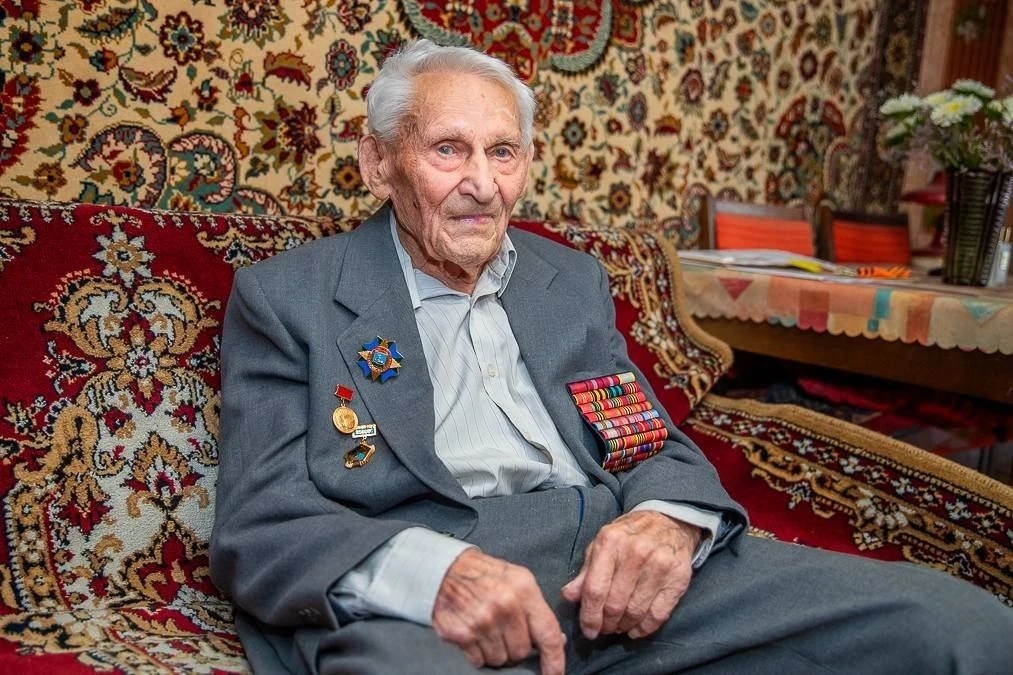 100-летний юбилей отметил Николай Александрович Муравьёв – участник Великой Отечественн...