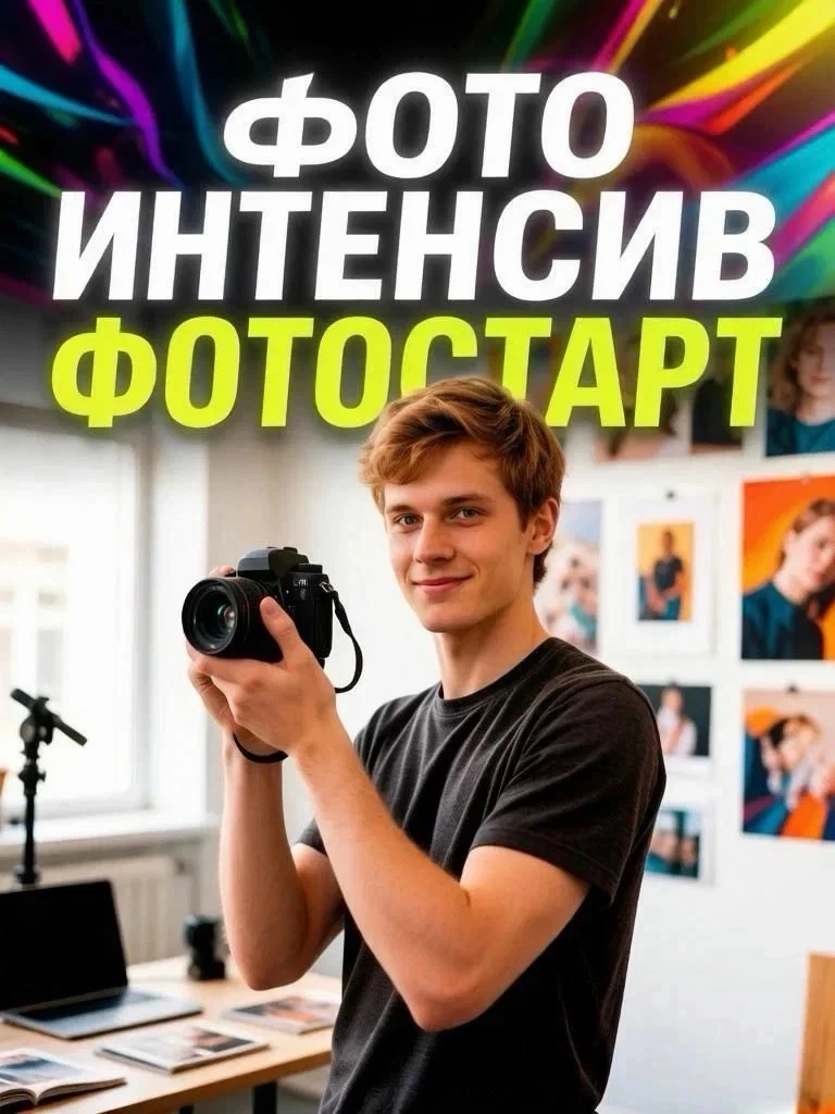 📸 Приглашаем на фотоинтенсив «ФотоСтарт»