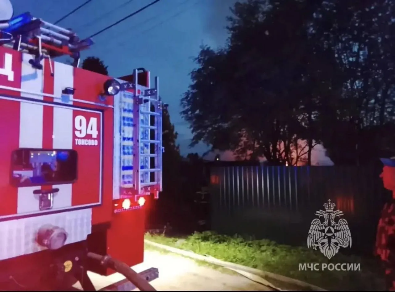 В Вартемягах при пожаре в частном доме погибла женщина