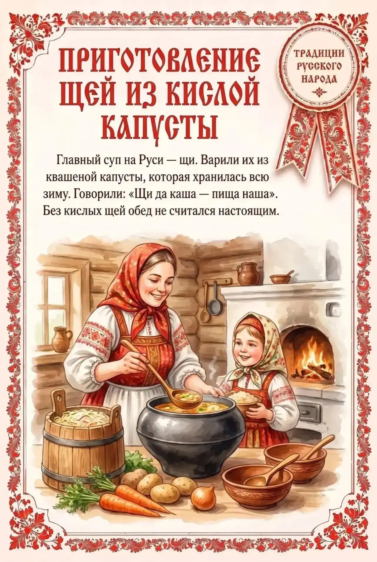 У каждого народа есть традиции, в которых хранится его история, характер и отношение к жизни ✨
Сегод