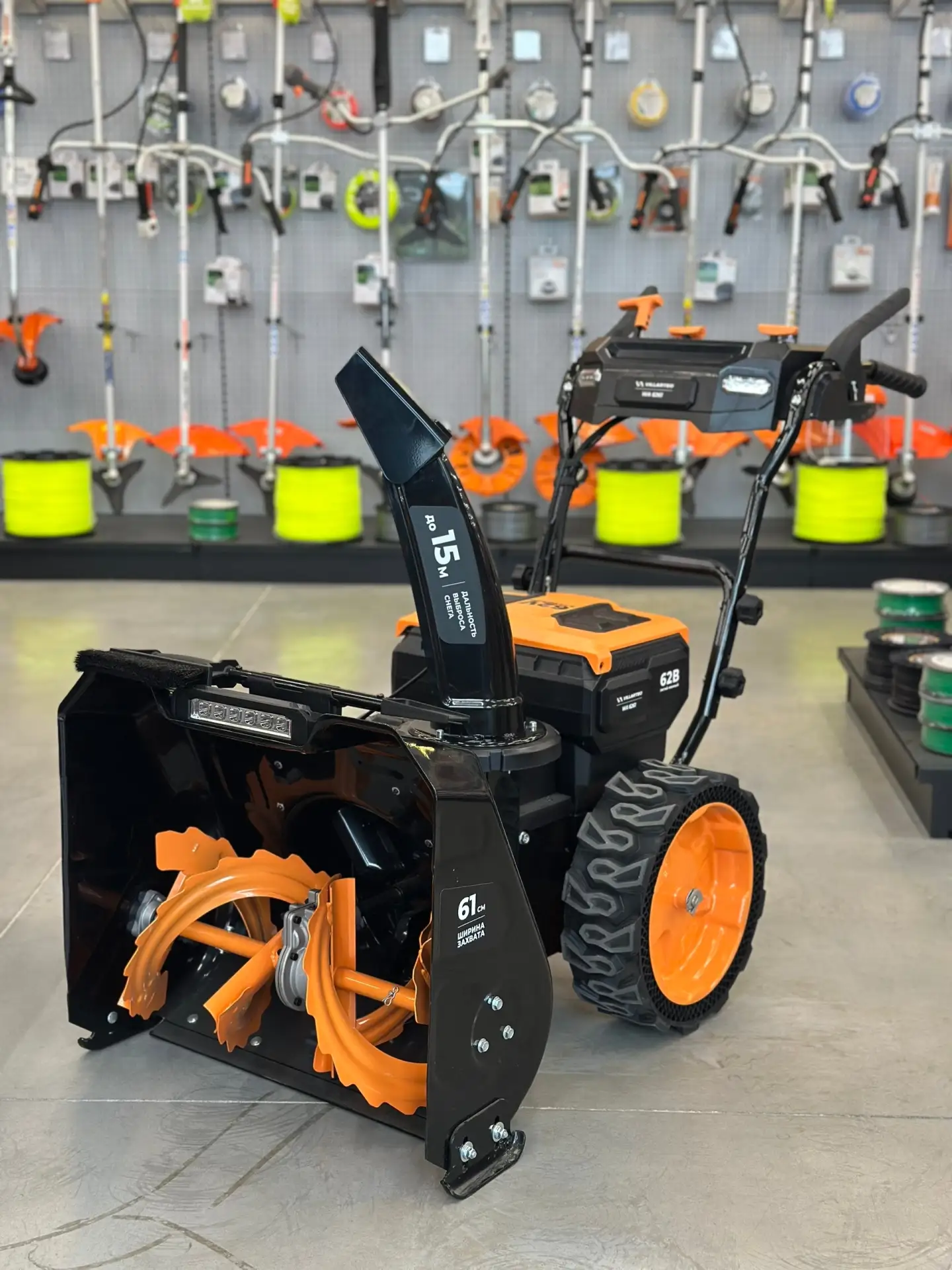 🤯 Снегоуборщик, которому НЕ НУЖЕН БЕНЗИН! У нас новинка - VILLARTEC WA 6261 62V.
