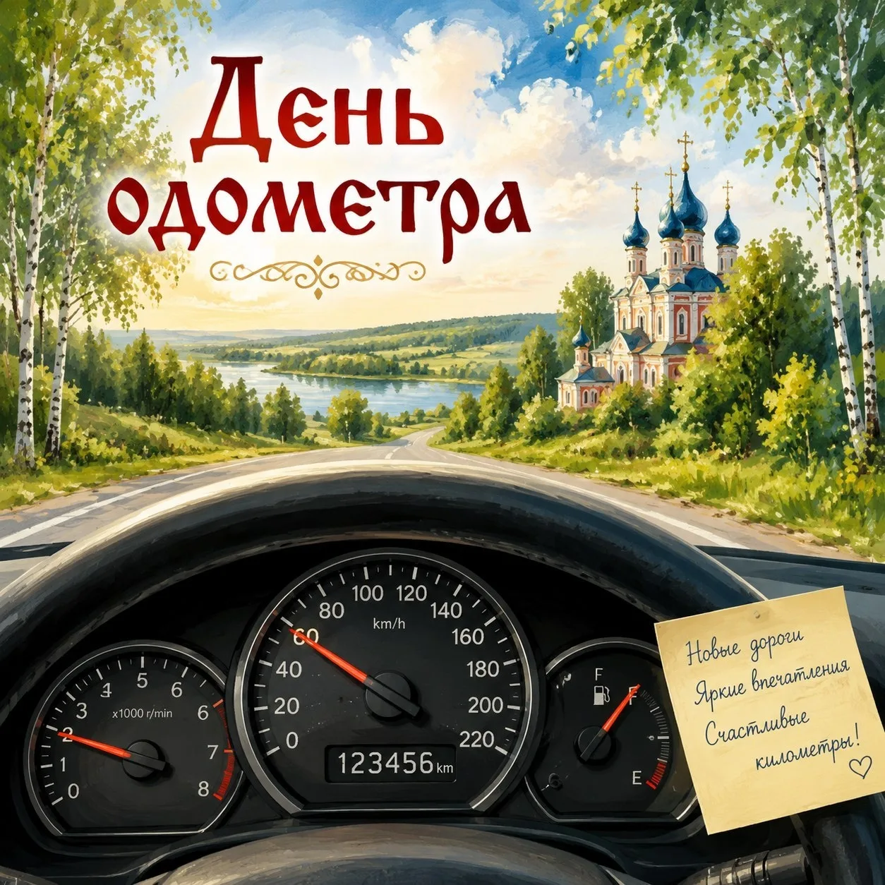 🚗📏 12 мая — День одометра  Сегодня отмечают один из самых необычных технических праздников — День од
