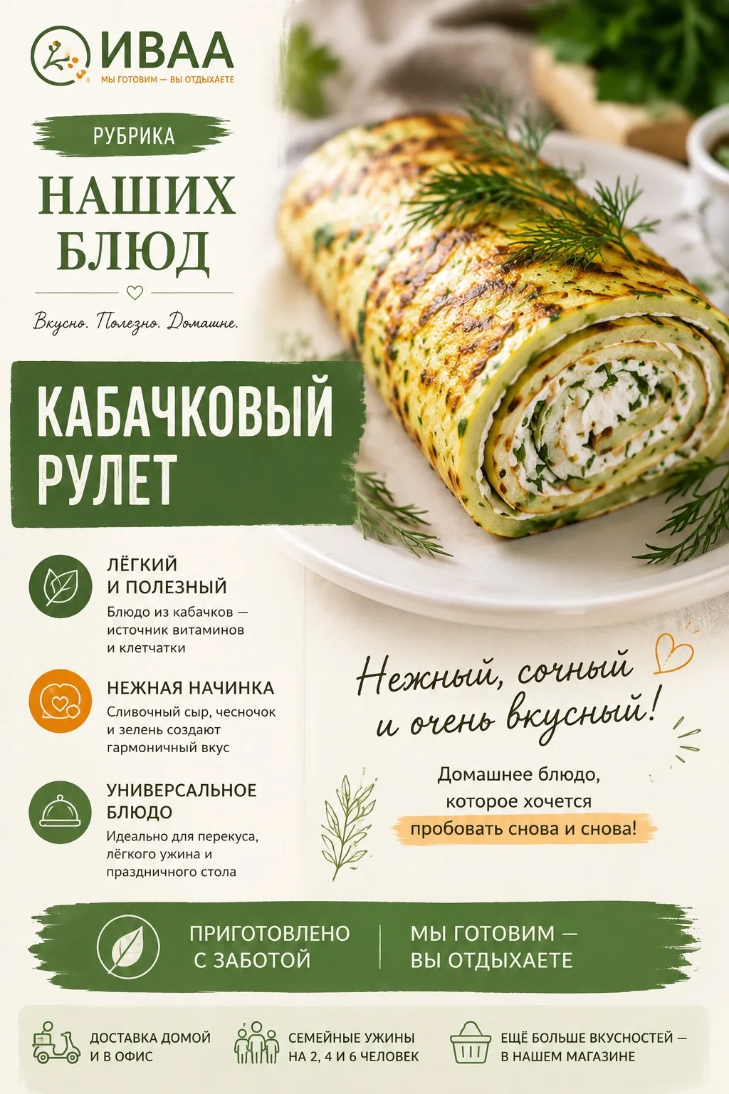 🥒 РУБРИКА «НАШИ БЛЮДА» | ИВАА