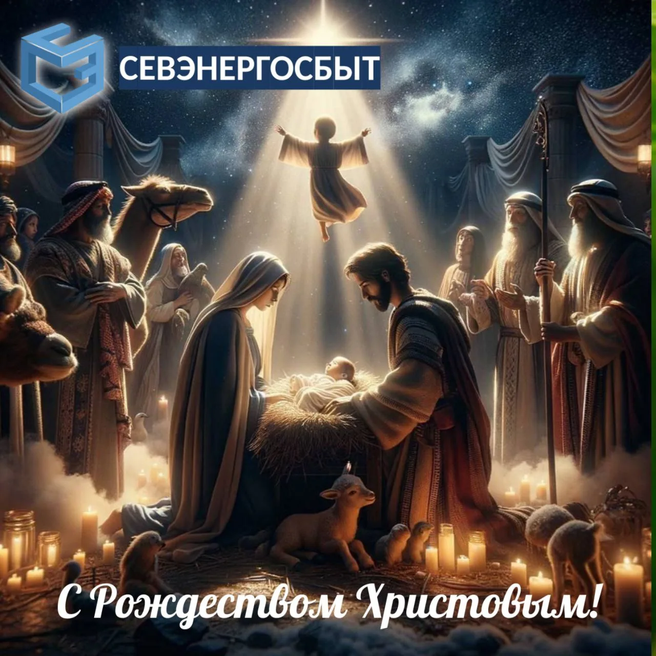 ☀️️С Рождеством!   ☀️ Пусть все двери для вас будут открыты, во всех делах сопутствует удача, а душу