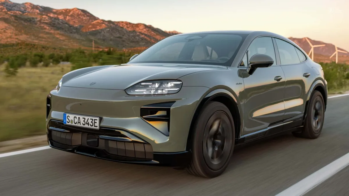 Это самый мощный Porsche в истории — Cayenne Coupe Electric