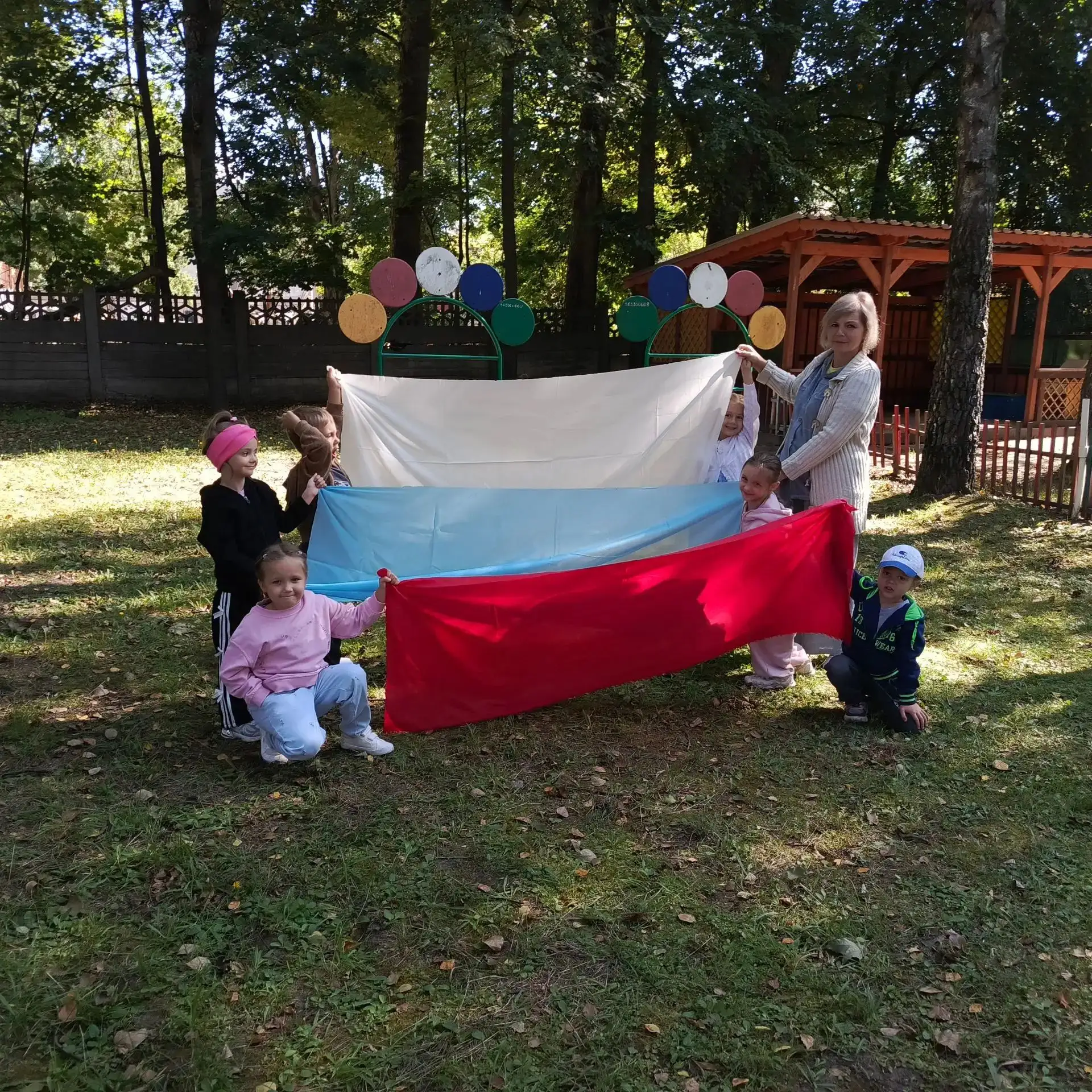 В преддверии празднования Дня Государственного Флага Российской Федерации в нашем детск...