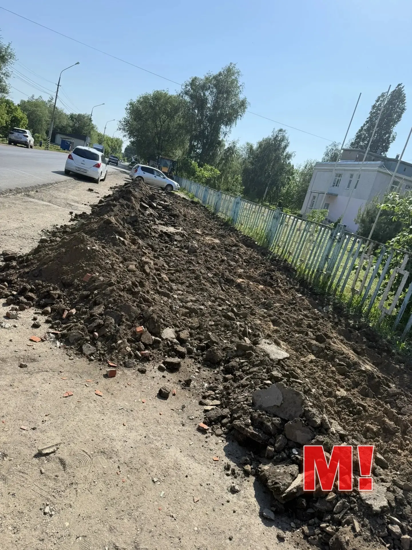 В городе Марксе ведётся ремонт тротуаров   На данный момент работы предусмотрены  на участках: ✅ пр.
