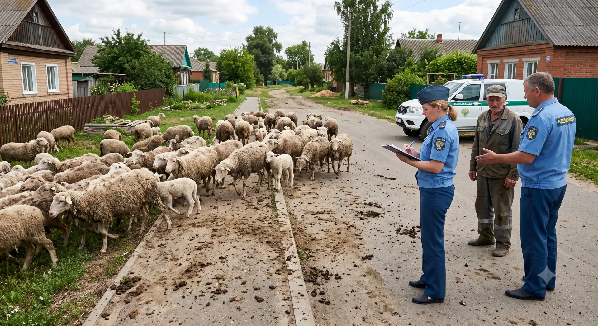 🐑 В Курской области владельцу 40 овец запретили выгуливать стадо на улице

В региональное Управлени