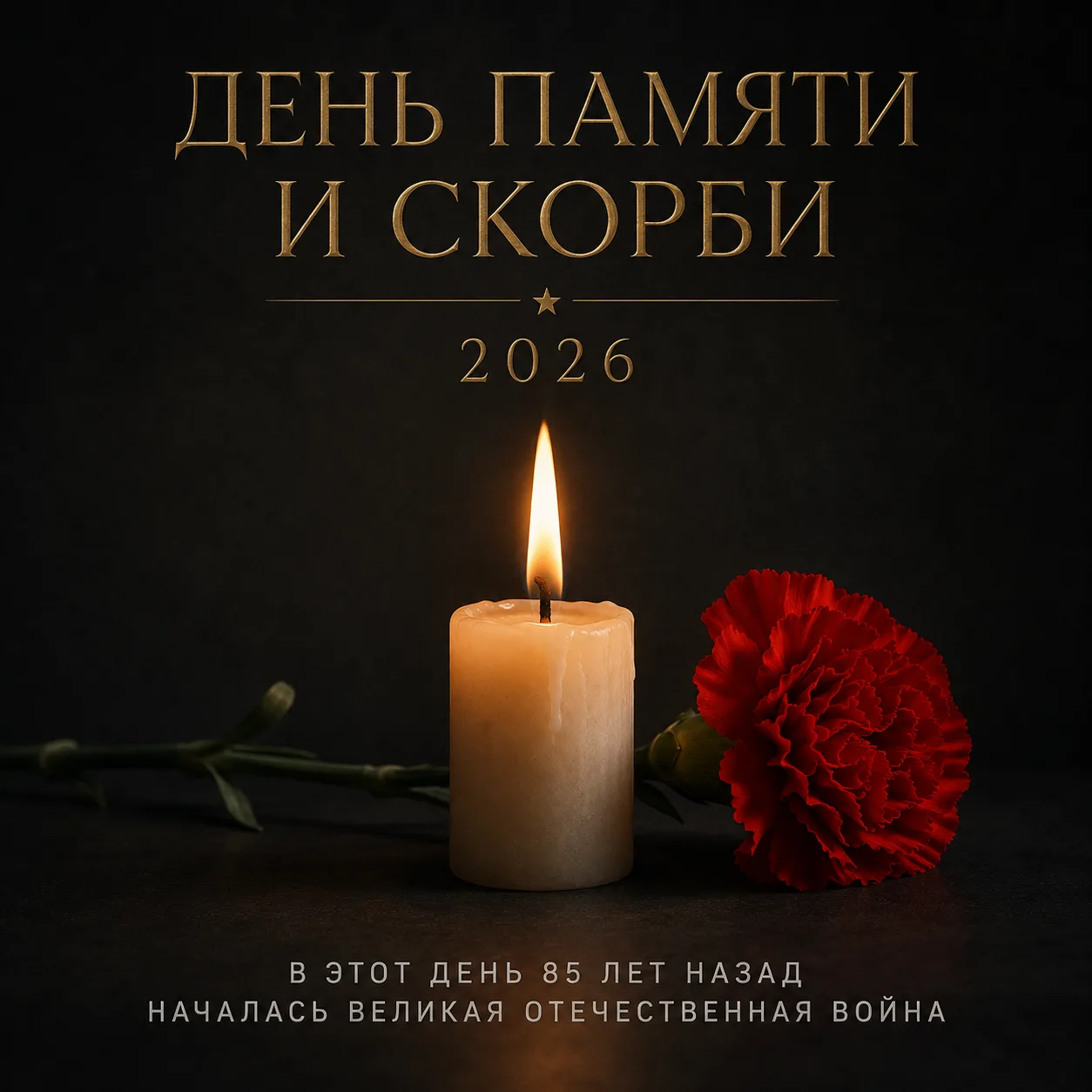 🕯️ 85 лет назад, 22 июня 1941 года, в 4 часа утра фашистская Германия без объявления войны напала н