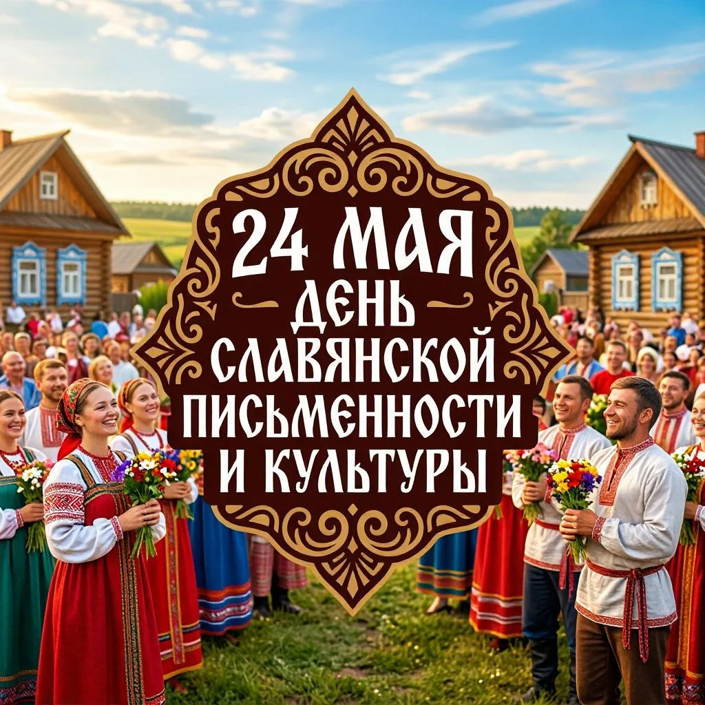 Дню славянской письменности и культуры посвящается…
