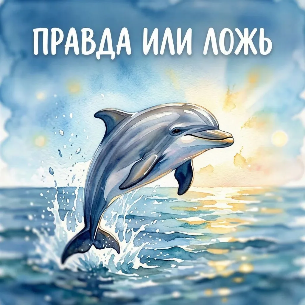 🐬Привет, друзья! В преддверии Всемирного дня дельфинов и китов, давайте проверим, насколько хорошо 