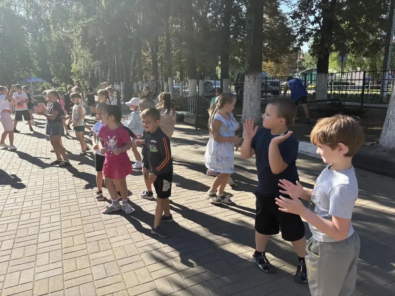 Сегодня в пришкольном лагере было весело и активно! 🌞