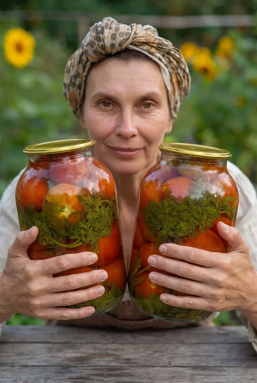 ПОМИДОРЫ С МОРКОВНОЙ БОТВОЙ — ПРОСТАЯ ЗАГОТОВКА, КОТОРАЯ ПОЛУЧАЕТСЯ ОЧЕНЬ ВКУСНОЙ