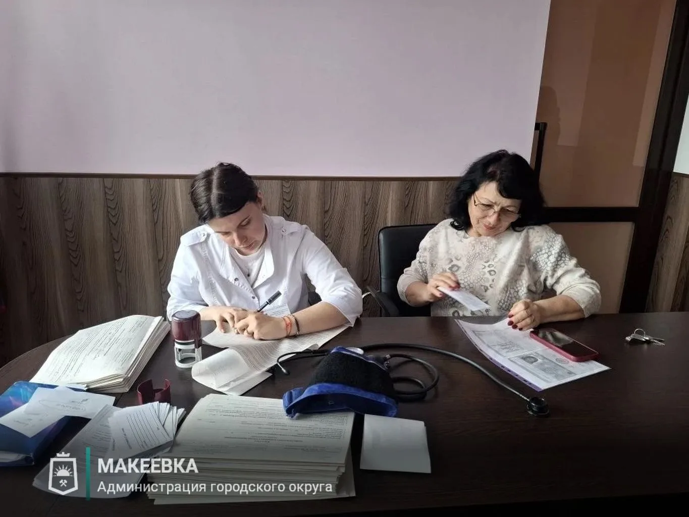 В Макеевке прошла выездная диспансеризация
