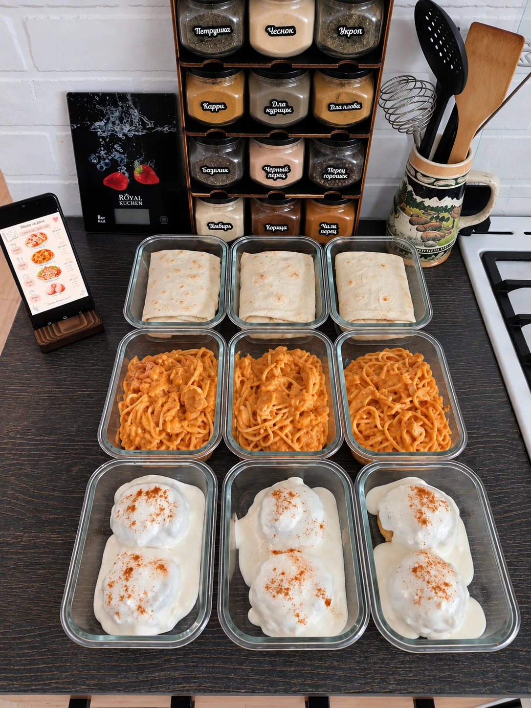 🍱 Наготовила)