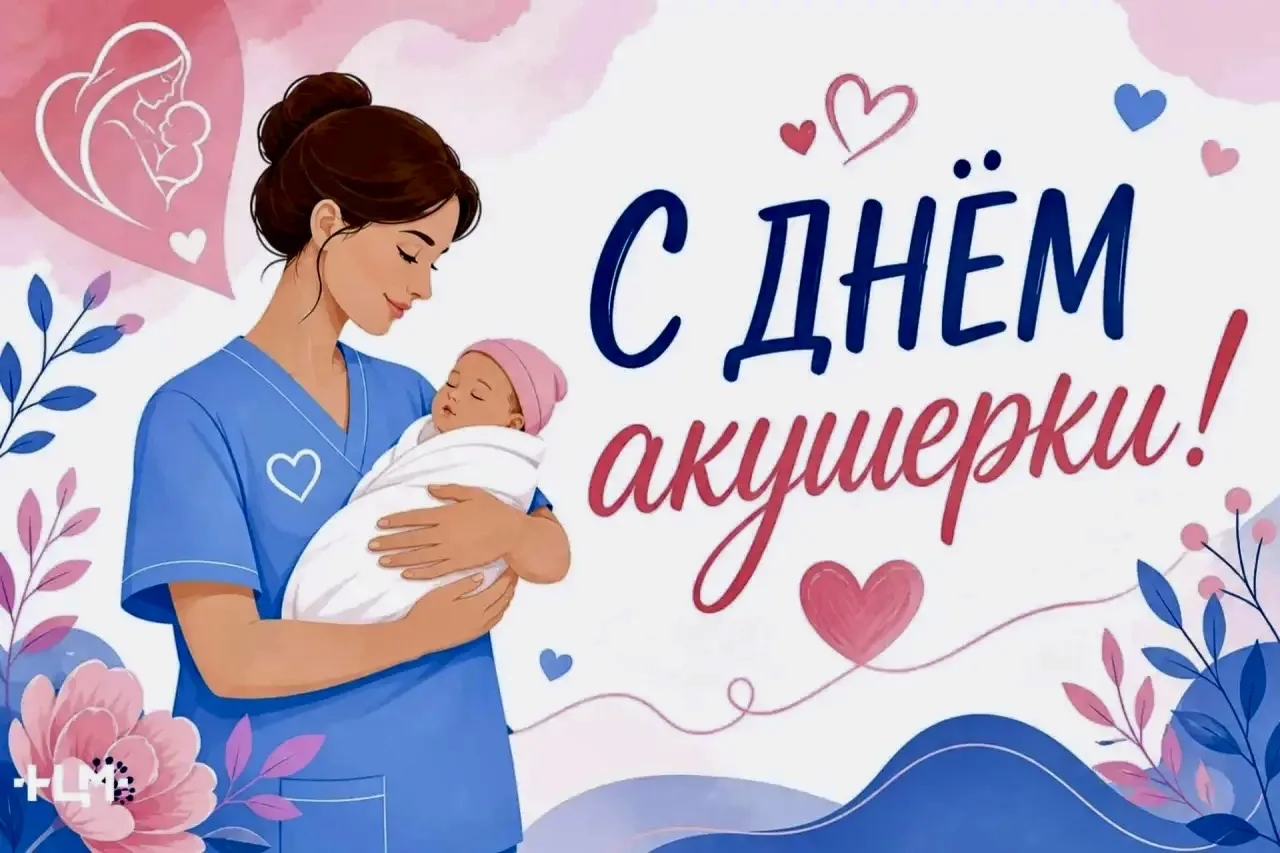 🌸 5 мая — Международный день акушерки!