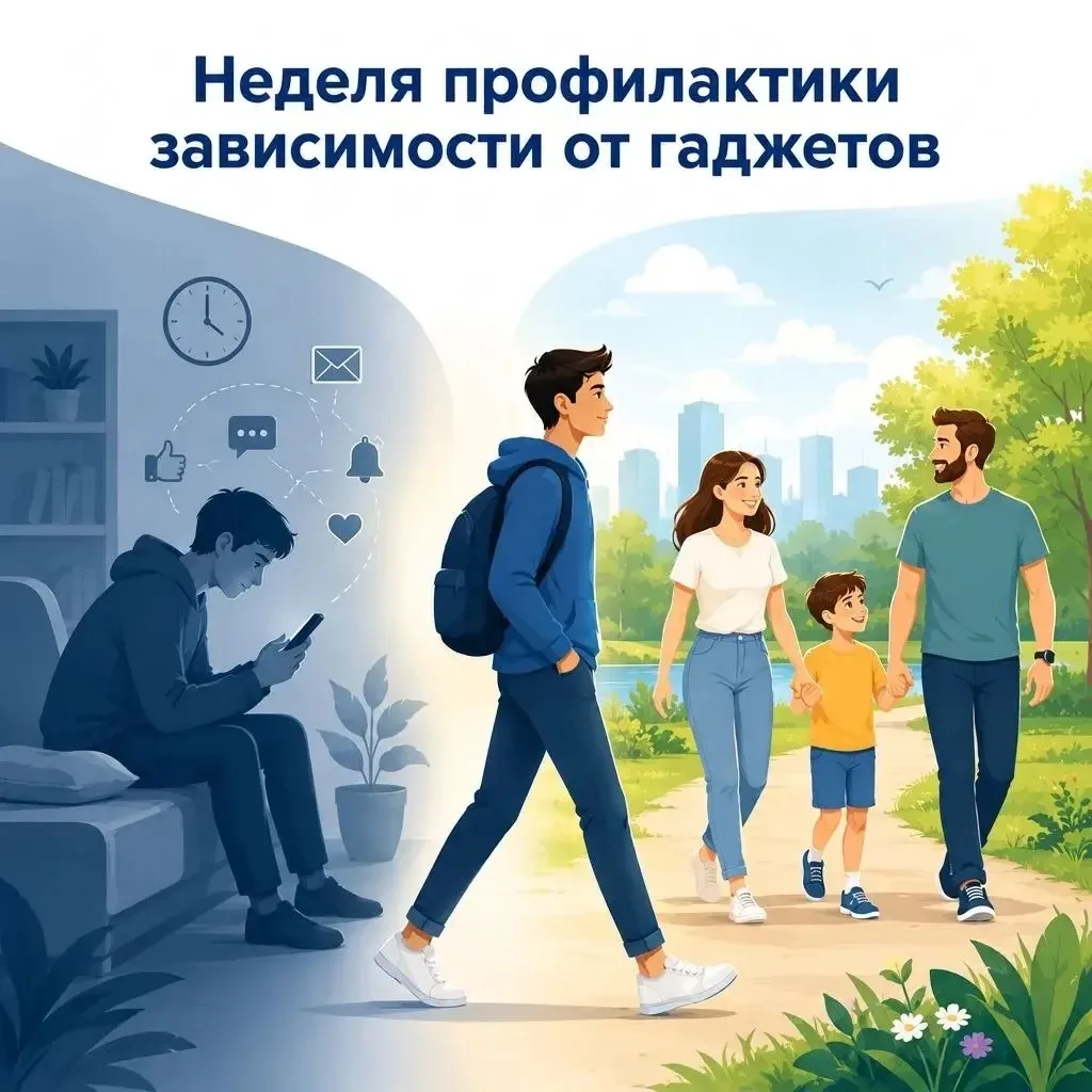 В России стартовала неделя профилактики зависимости от гаджетов📲