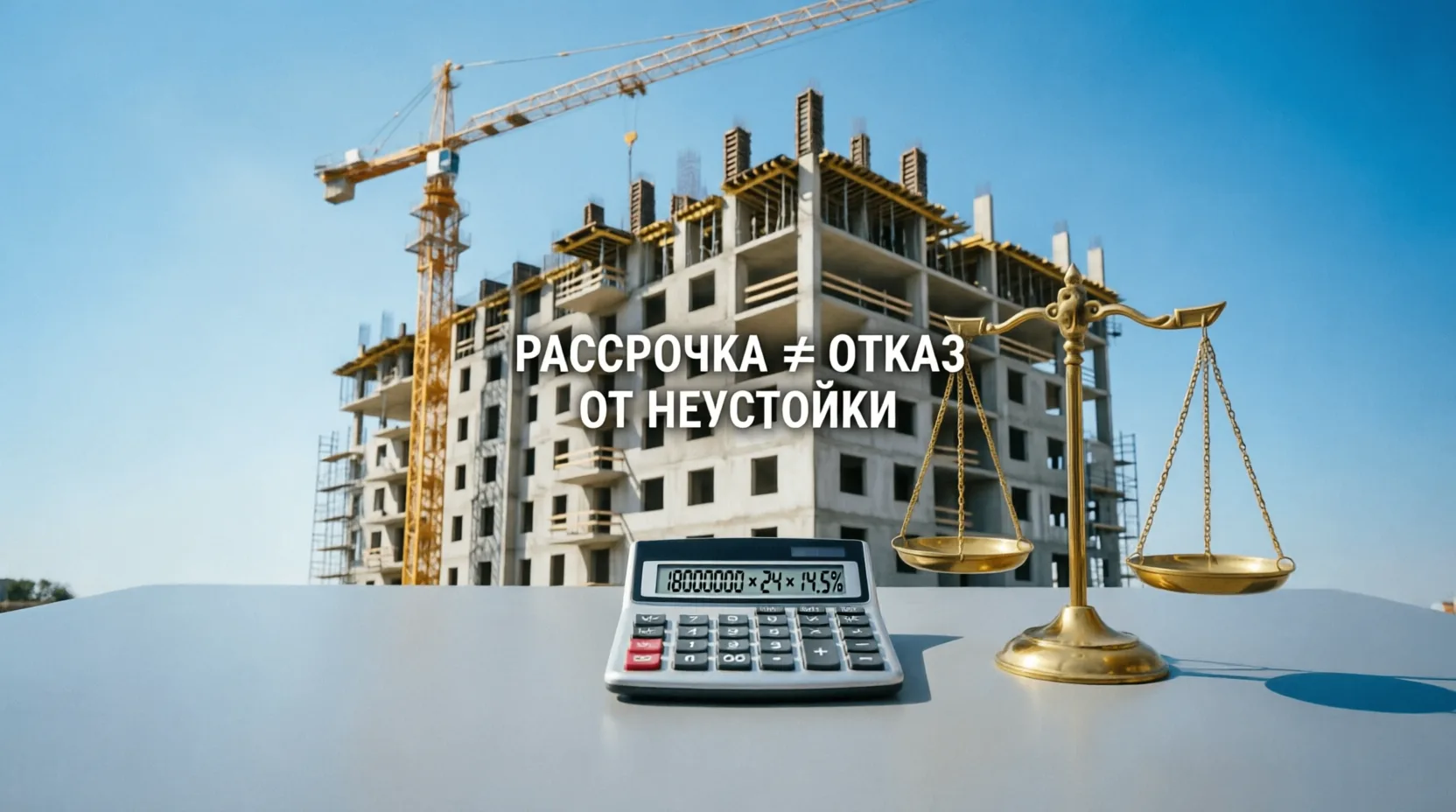 Рассрочка от застройщика = отказ от неустойки? Миф! 🚫Многие дольщики ошибочно полагают...
