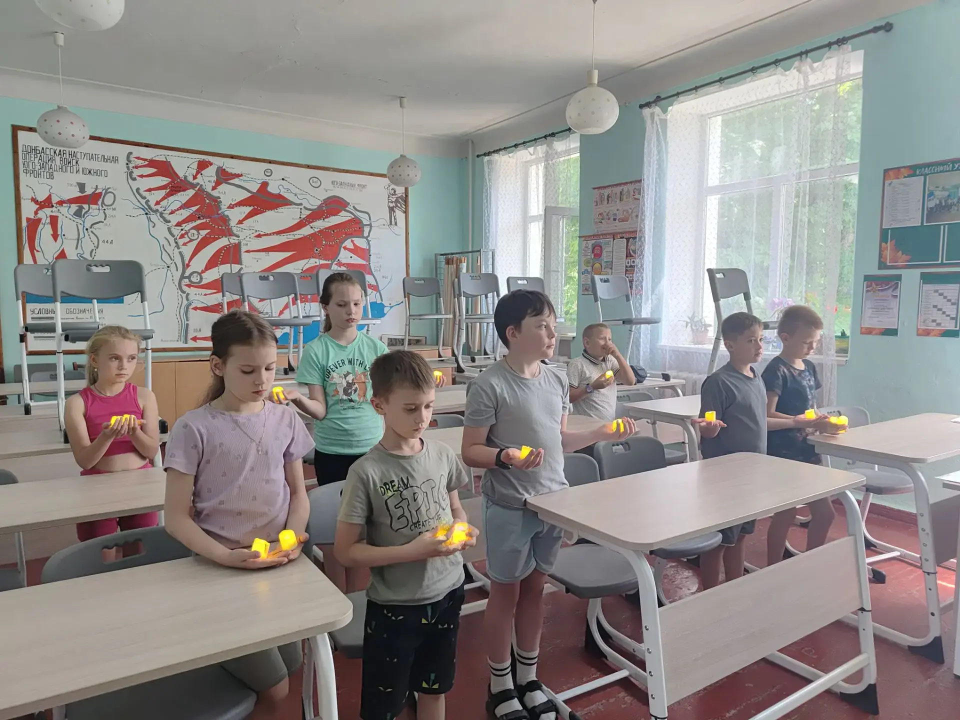 📅Вторая половина дня в летнем пришкольном лагере «Дружба» ГБОУ "Лисиченская школа Амвросиевского м.
