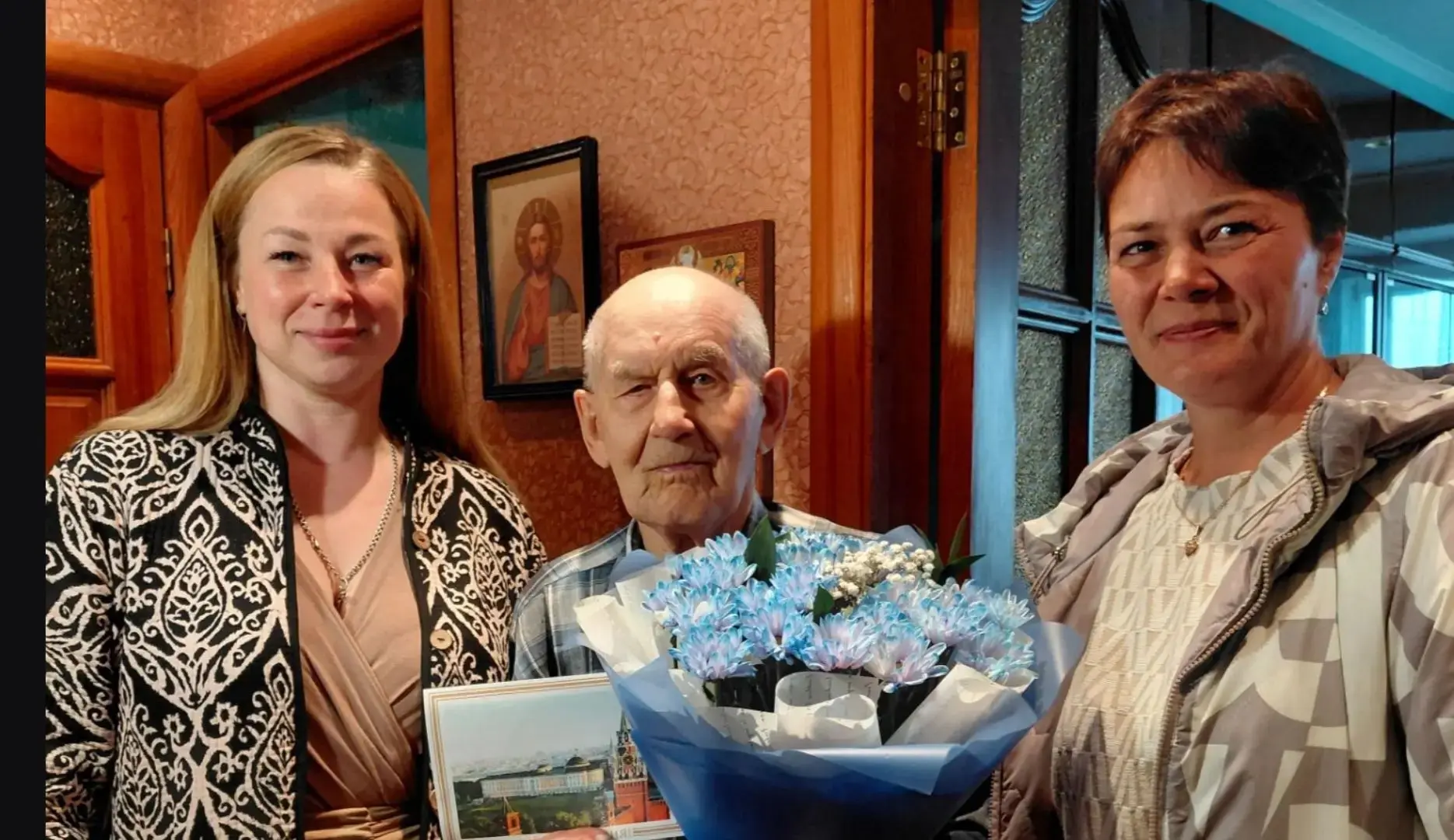 2 сентября 2026 года, отмечал свое 96- летие труженник тыла, Белоусов Михаил Алексеевич...