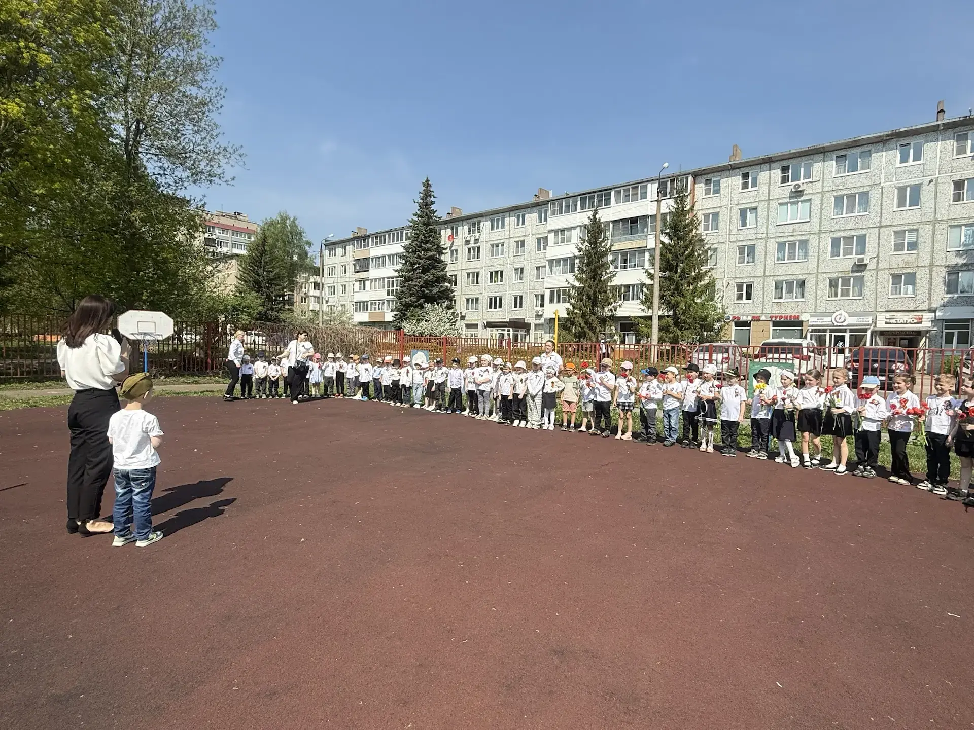 Линейка Победы.