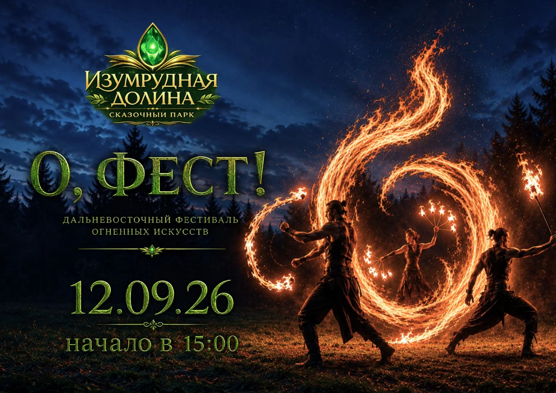 12 сентября в Сказочном Парке  фестиваль, который лучше увидеть вживую.