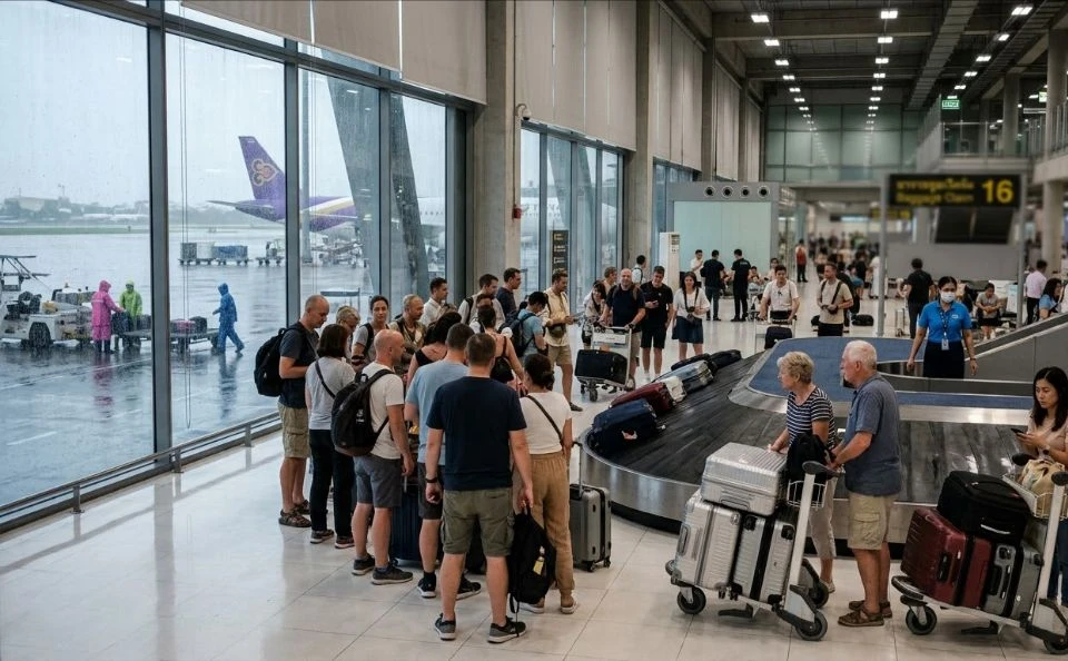 ✈️ В Суварнабхуми сейчас возможны задержки с багажом