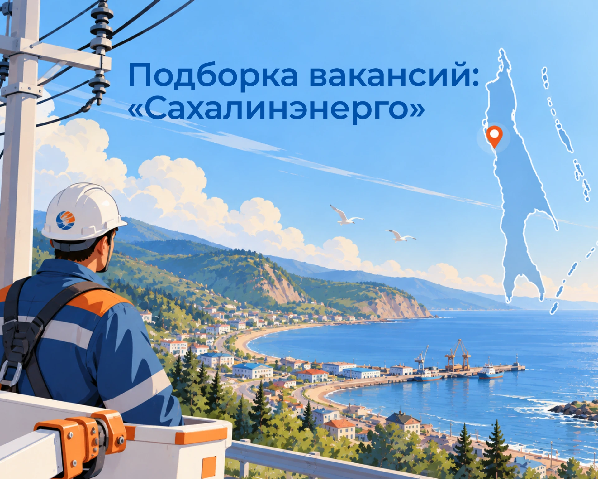 🔋 Вакансии «Сахалинэнерго»