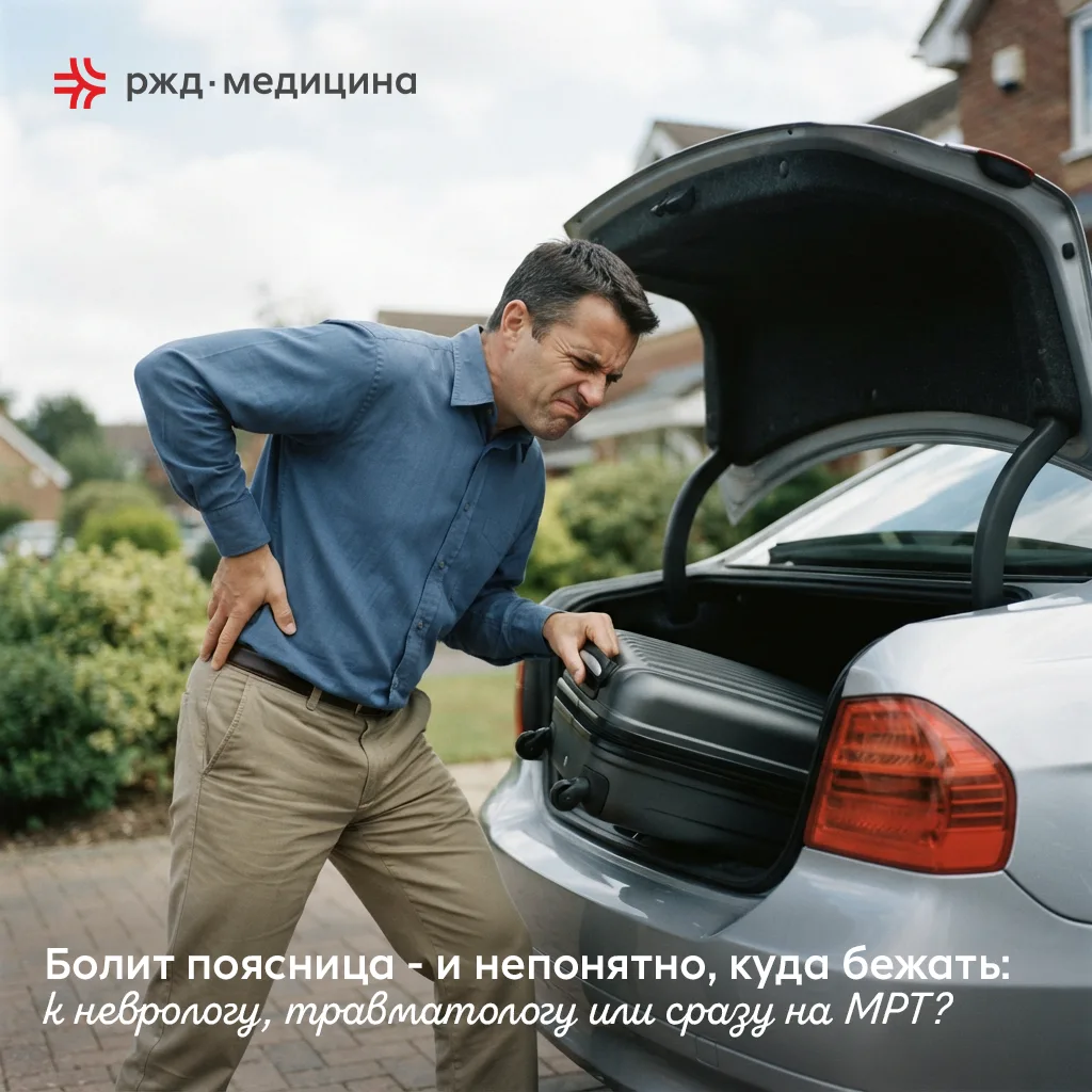 ✍️ Рубрика: Навигатор пациента

Болит поясница - и непонятно, куда бежать: к неврологу, травматологу
