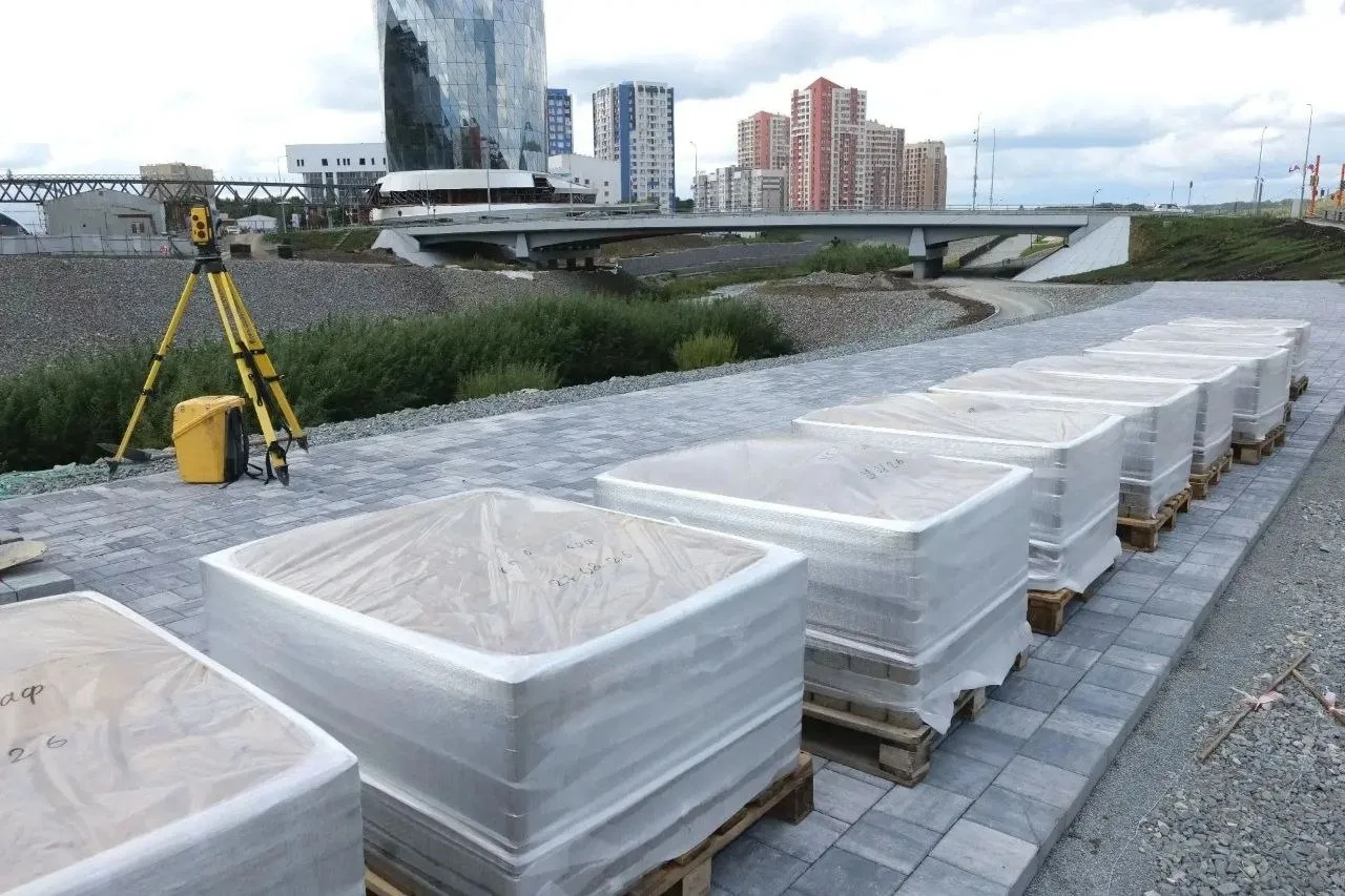 Набережная Искитимки в Кемерово меняется на глазах 🏗🌊