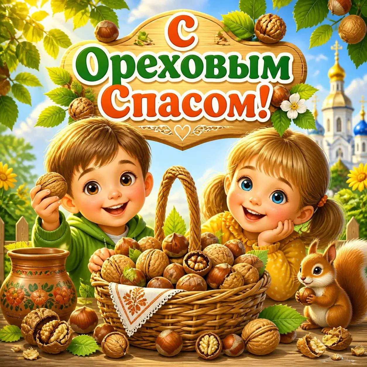 ☀️С Ореховым (Хлебным) Спасом!