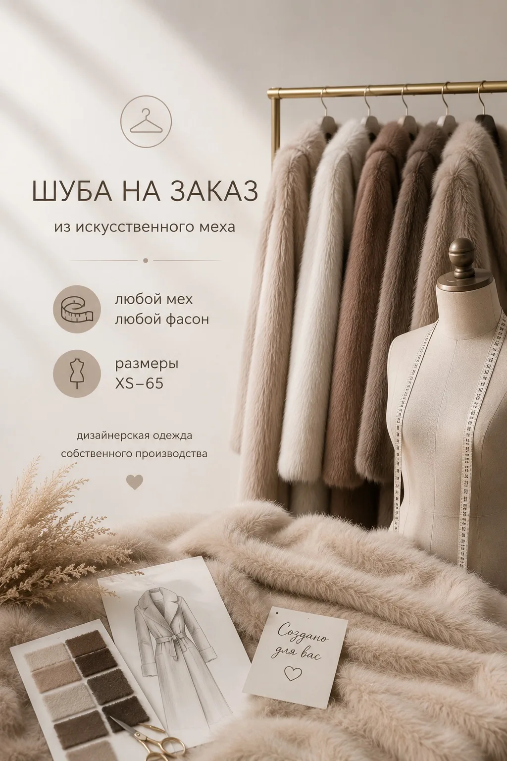 🌟Шуба, созданная специально для вас 🌟