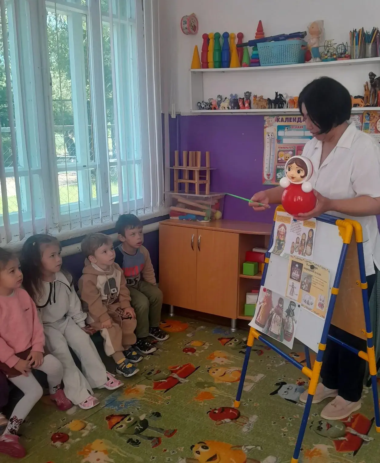 Беседа: "Знакомство  с русской народной  куклой "