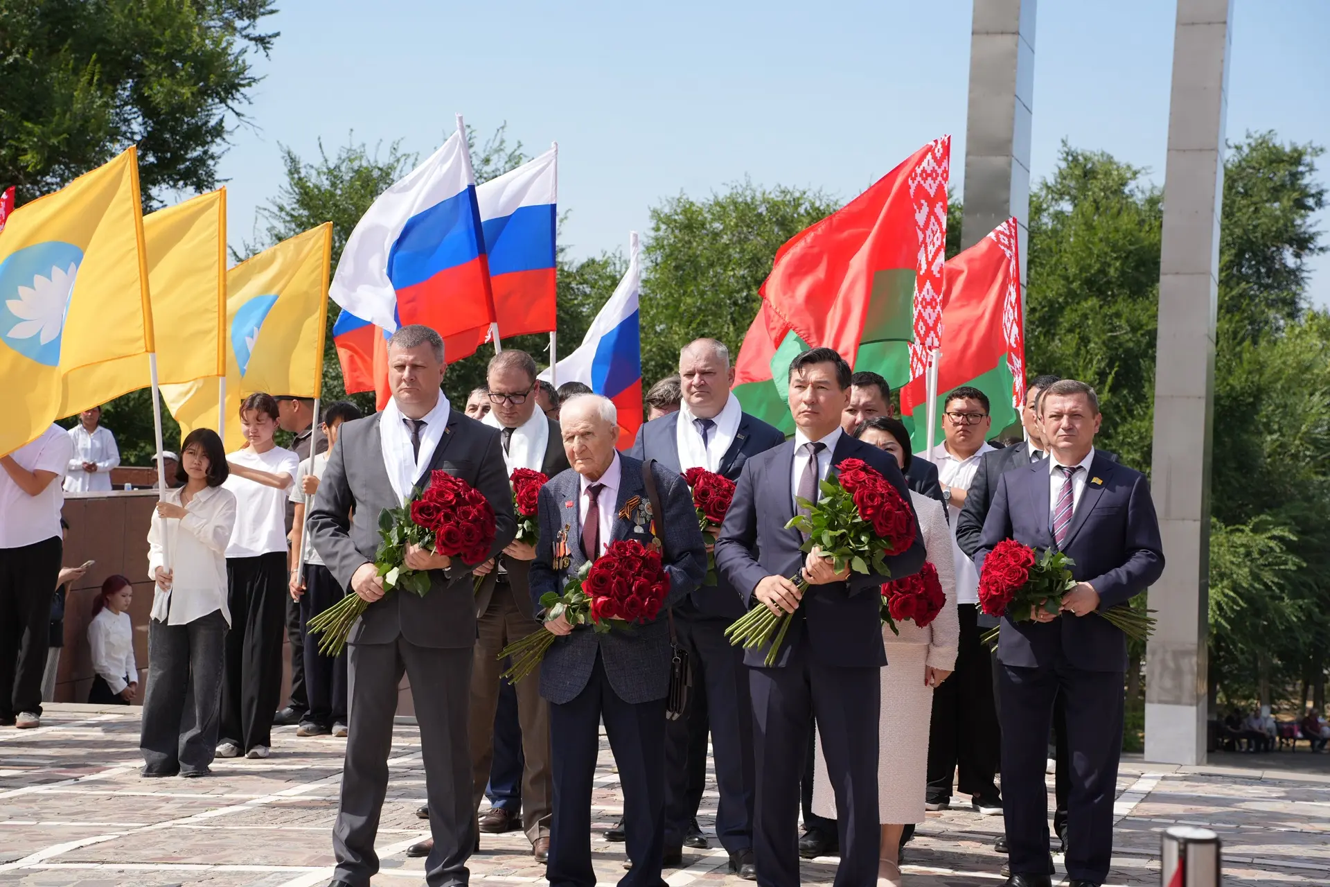 С официальным визитом Республику Калмыкия посетила белорусская делегация во главе с Чре...