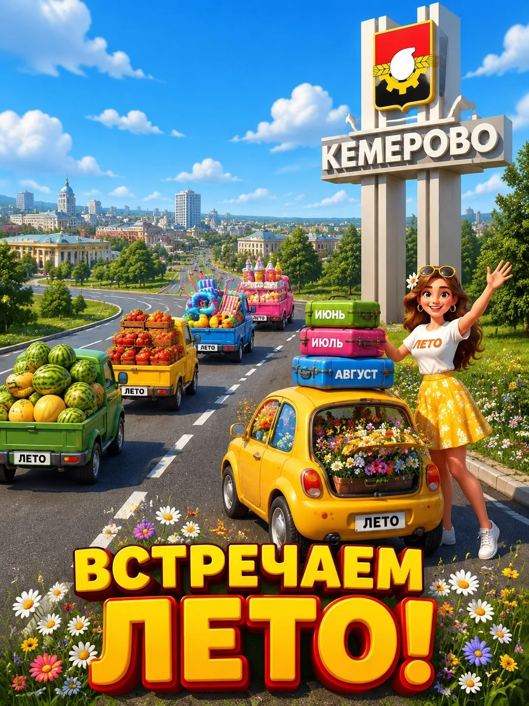 🌸Лето в нашем детском саду: время открытий и улыбок! 🌿