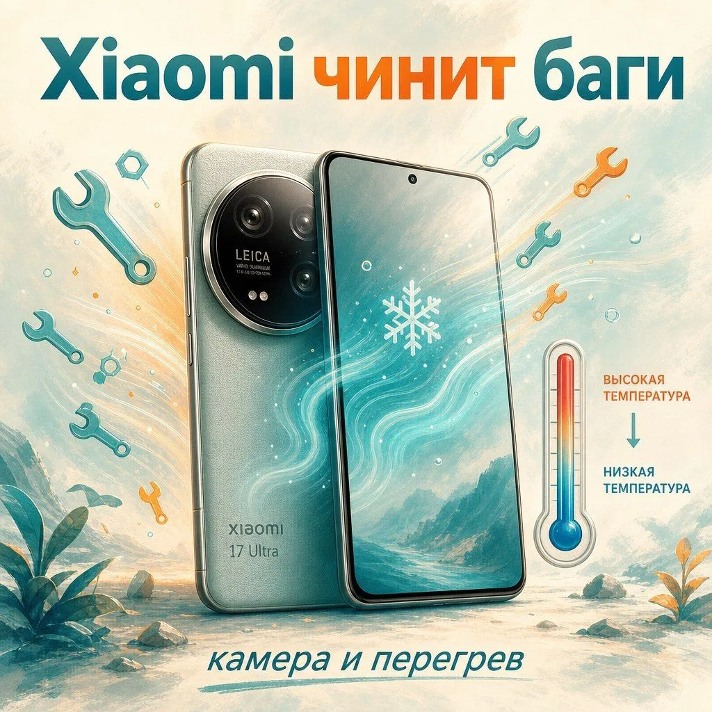 Xiaomi чинит камеры и перегрев в HyperOS 3

Xiaomi опубликовала еженедельный отчёт по багам, и там м