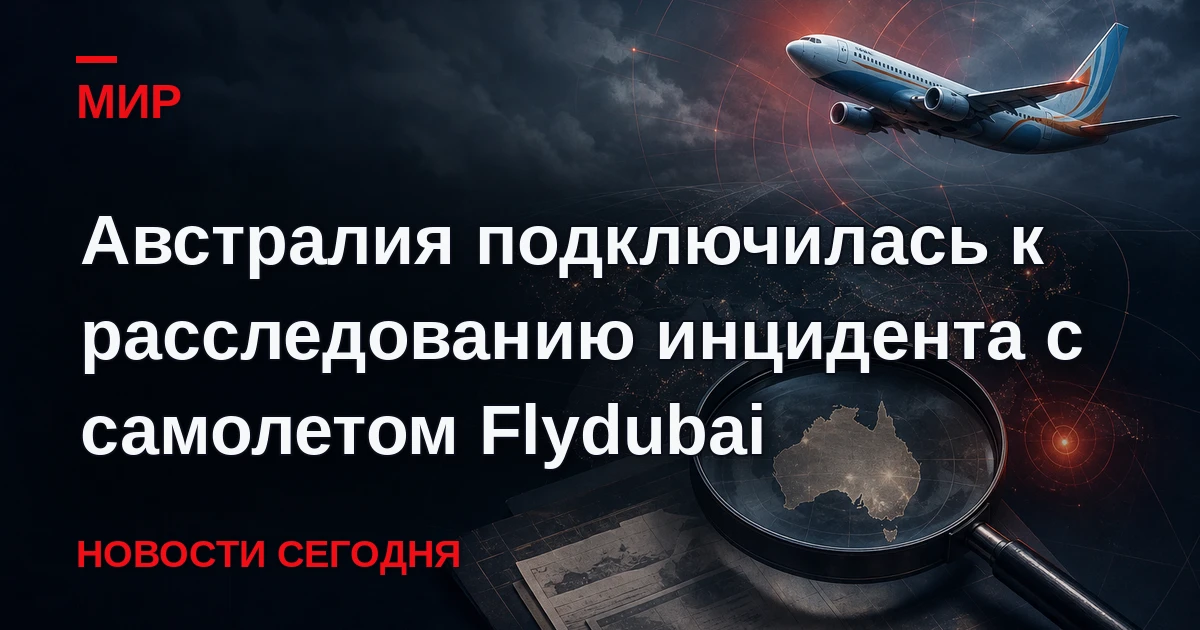 Генеральная прокуратура ОАЭ теперь уже официально назвала произошедшее на рейсе Flyduba...