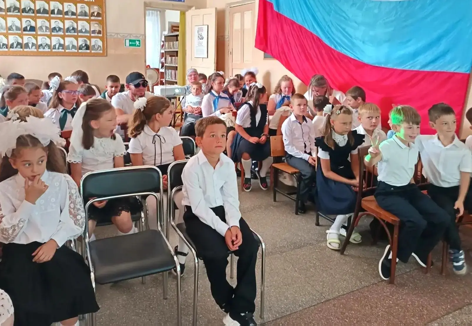В культурно-досуговом центре с. Ново-Полтавского состоялось торжественное мероприятие, ...