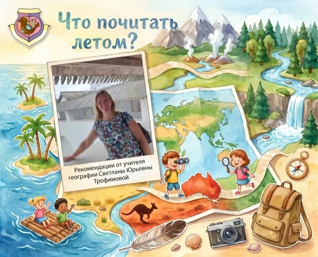 ЛЕТНИЕ СОВЕТЫ

 Лето - время читать интересное! Наш учитель Светлана Юрьевна Трофимова подобрала вар