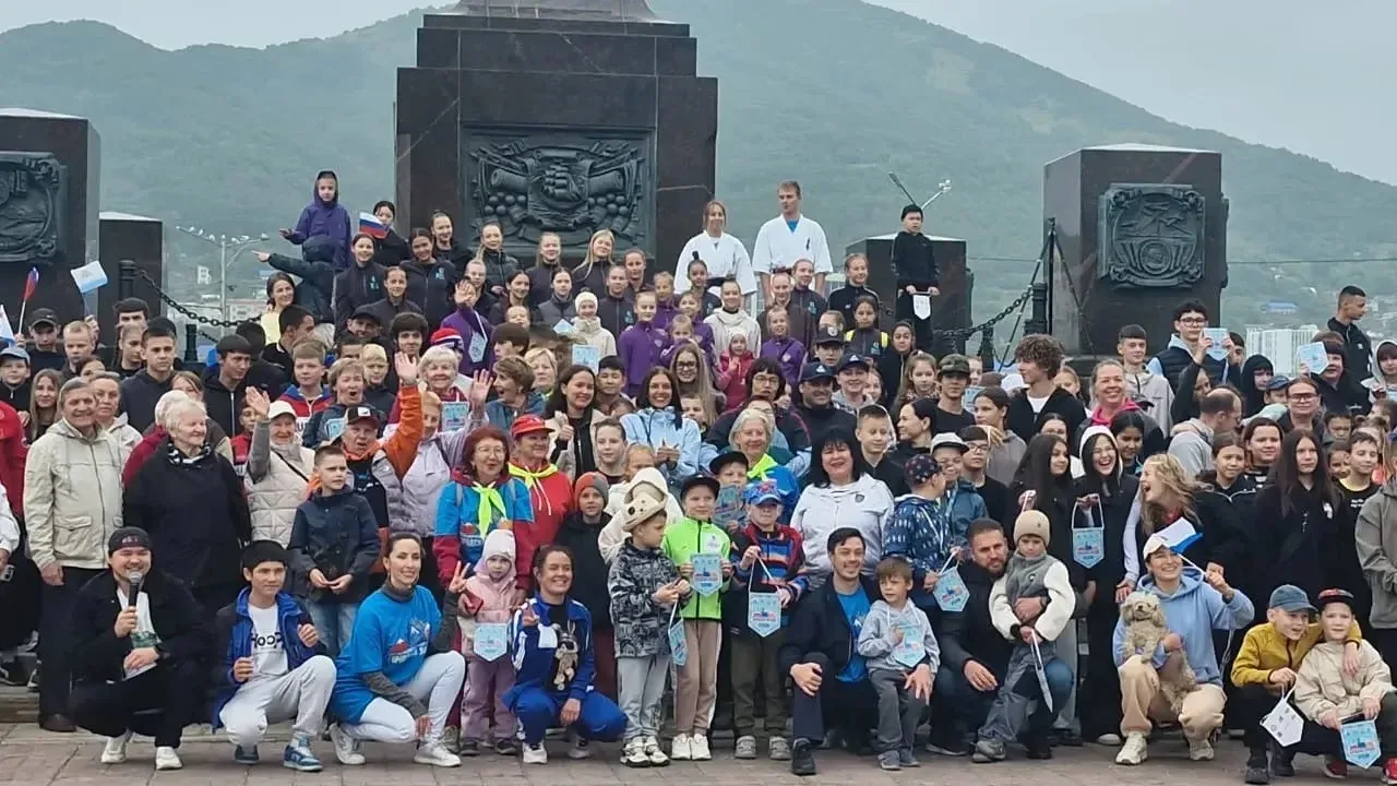 Утро на Камчатке начинается с зарядки