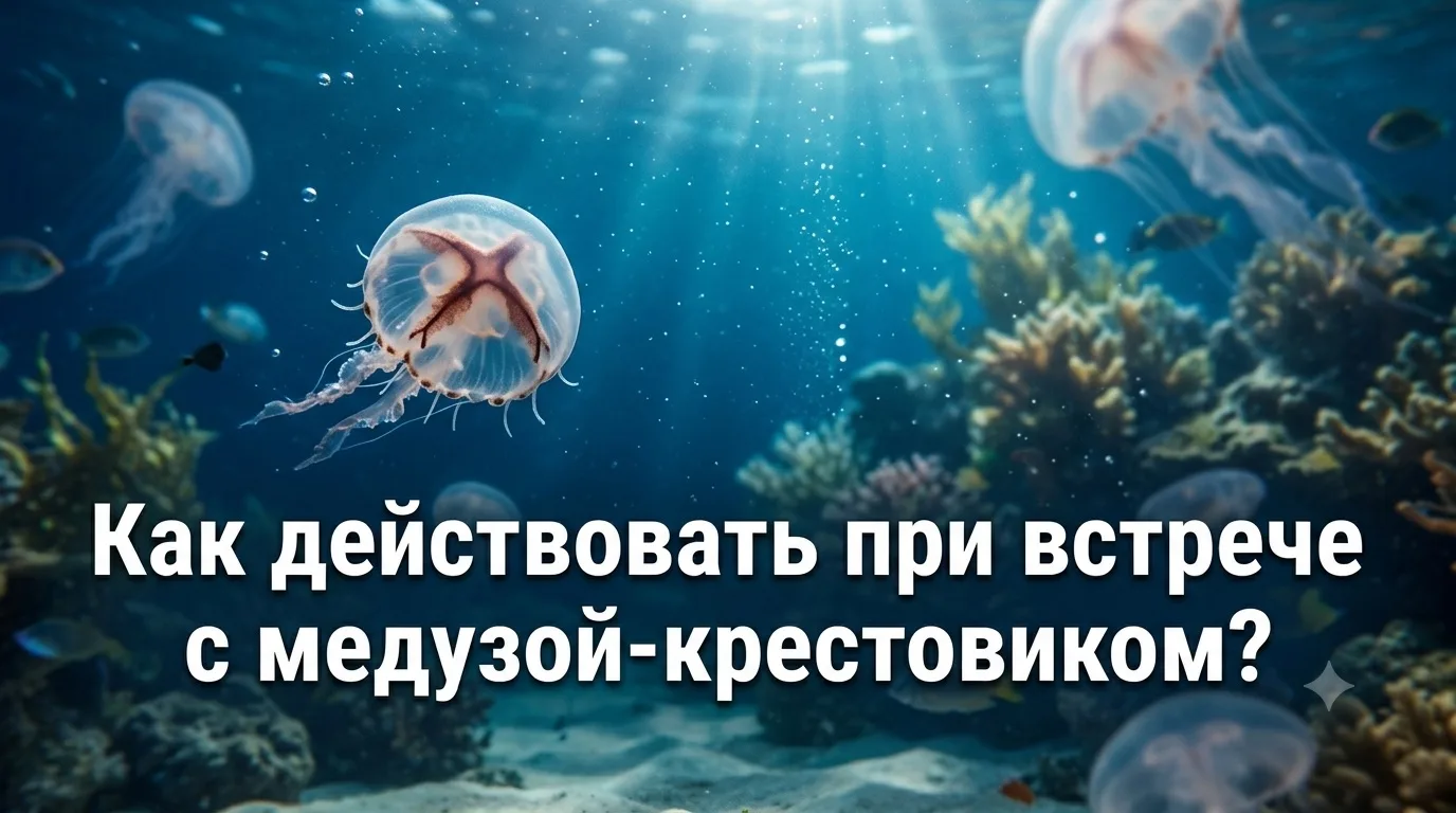 Осторожно, медуза-крестовик!