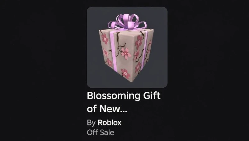 В Roblox начали раздавать подарки 🎁💎 Но получить Blossoming Gift of New Beginnings мо...