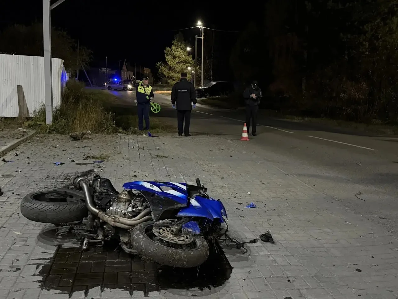 Перевернулся на мотоцикле и погубил в ДТП друга.