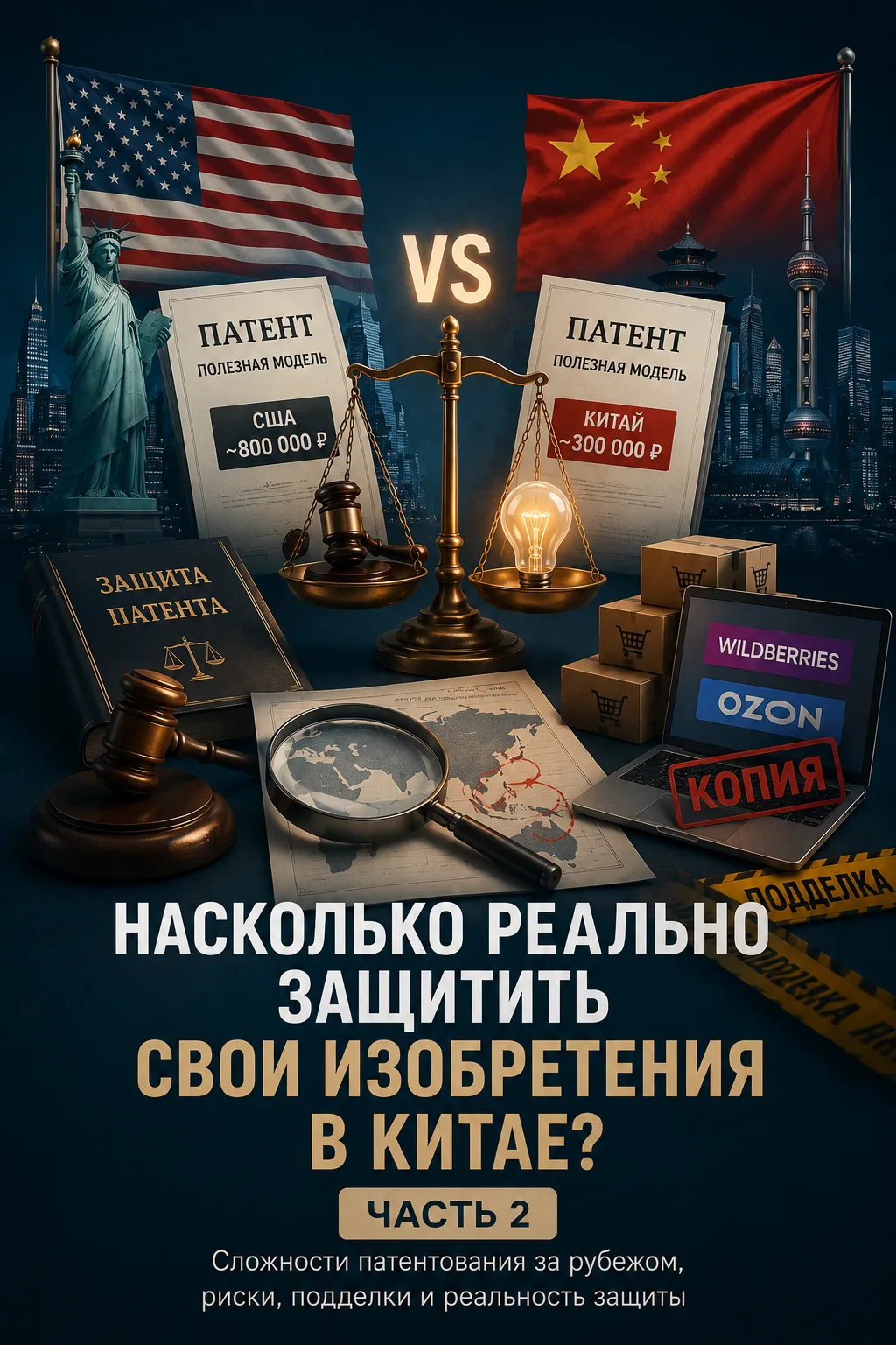 🇷🇺🇺🇸🇨🇳Насколько реально защитить свои изобретения в Китае?

ЧАСТЬ 2

Недружественную нам Европ