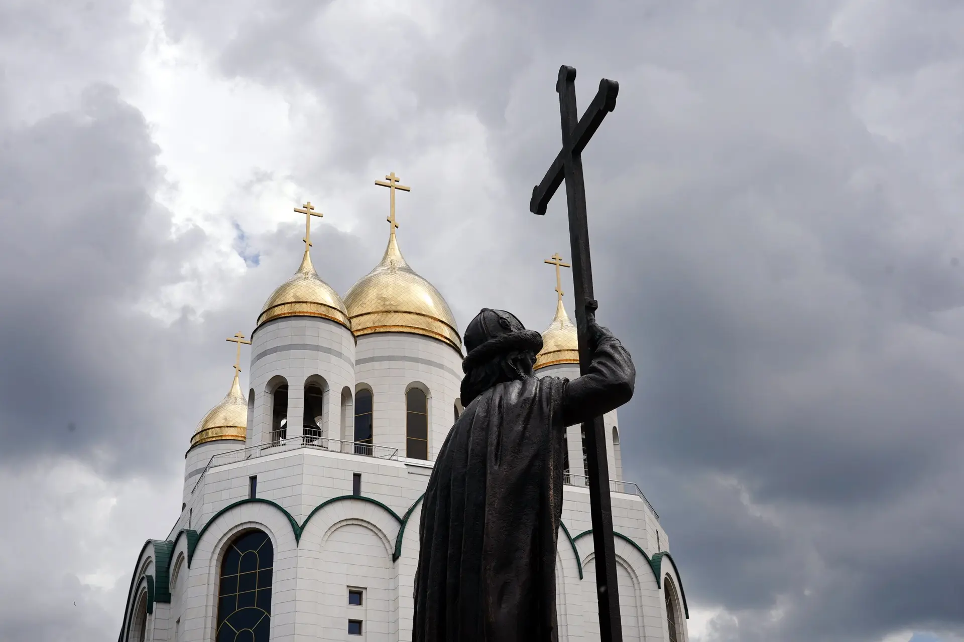 Светлый, хороший день. Открыли вместе со Святейшим Патриархом Московским и всея Руси Ки...