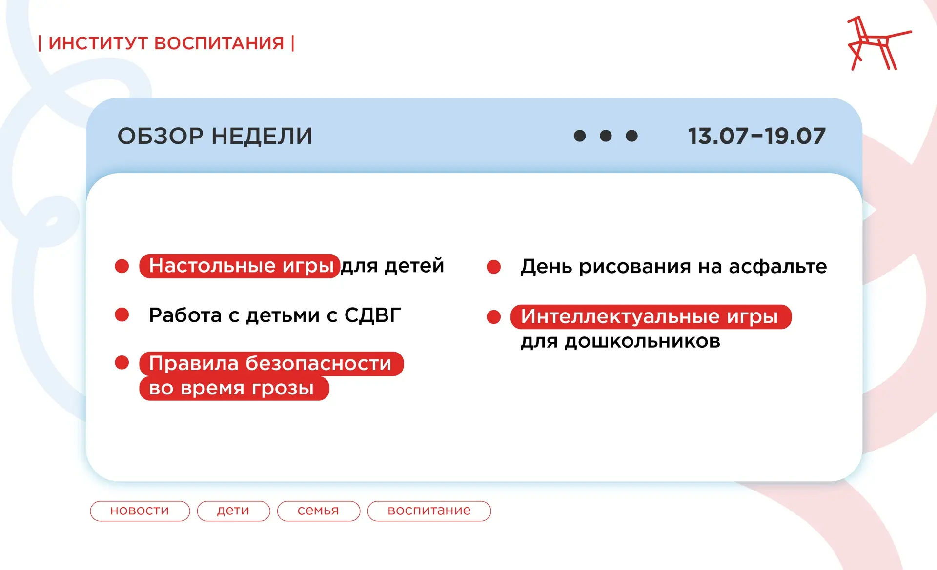 Обзор недели