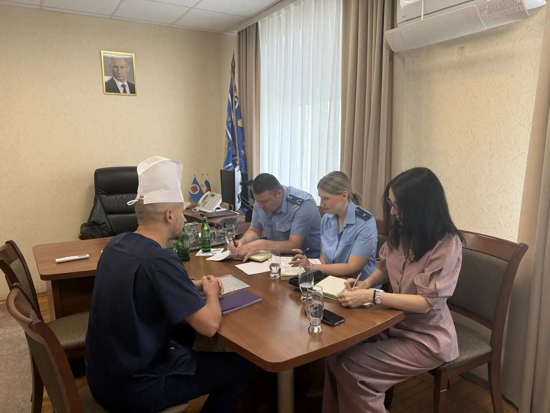 В нашем диспансере прокуратура организовала прием граждан