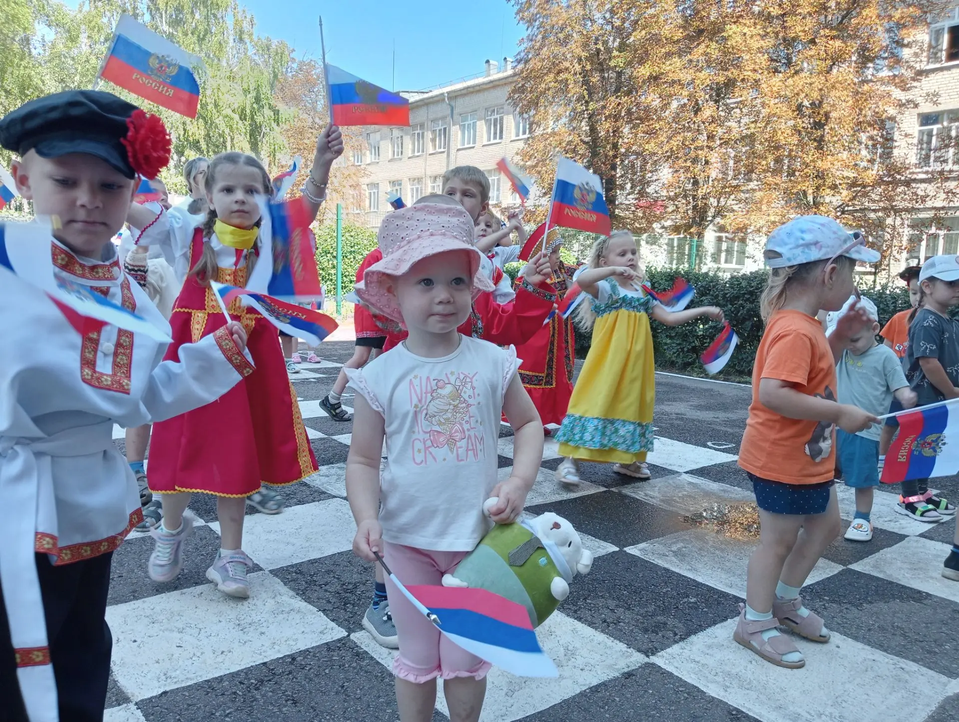 🇷🇺День Государственного флага Российской Федерации в нашем детском саду! 🇷🇺