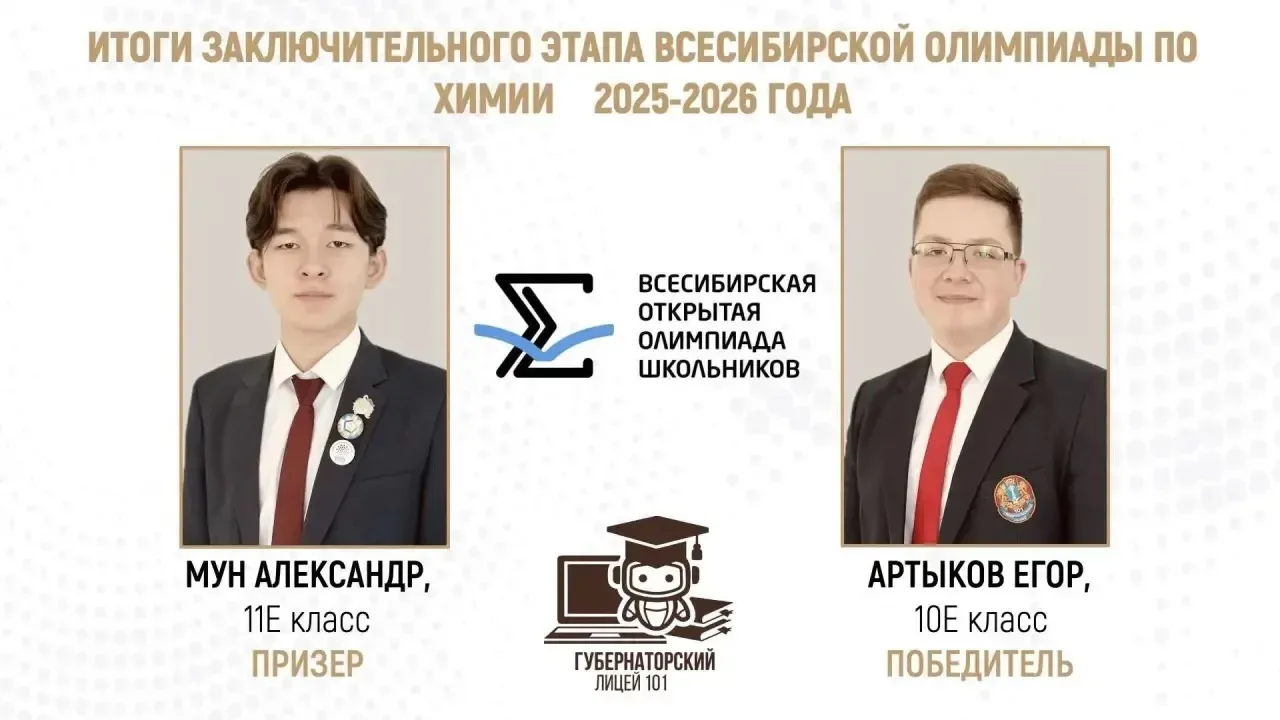 ⚡️Поздравляем наших лицеистов!   Объявлены официальные итоги заключительного этапа Всесибирской олим