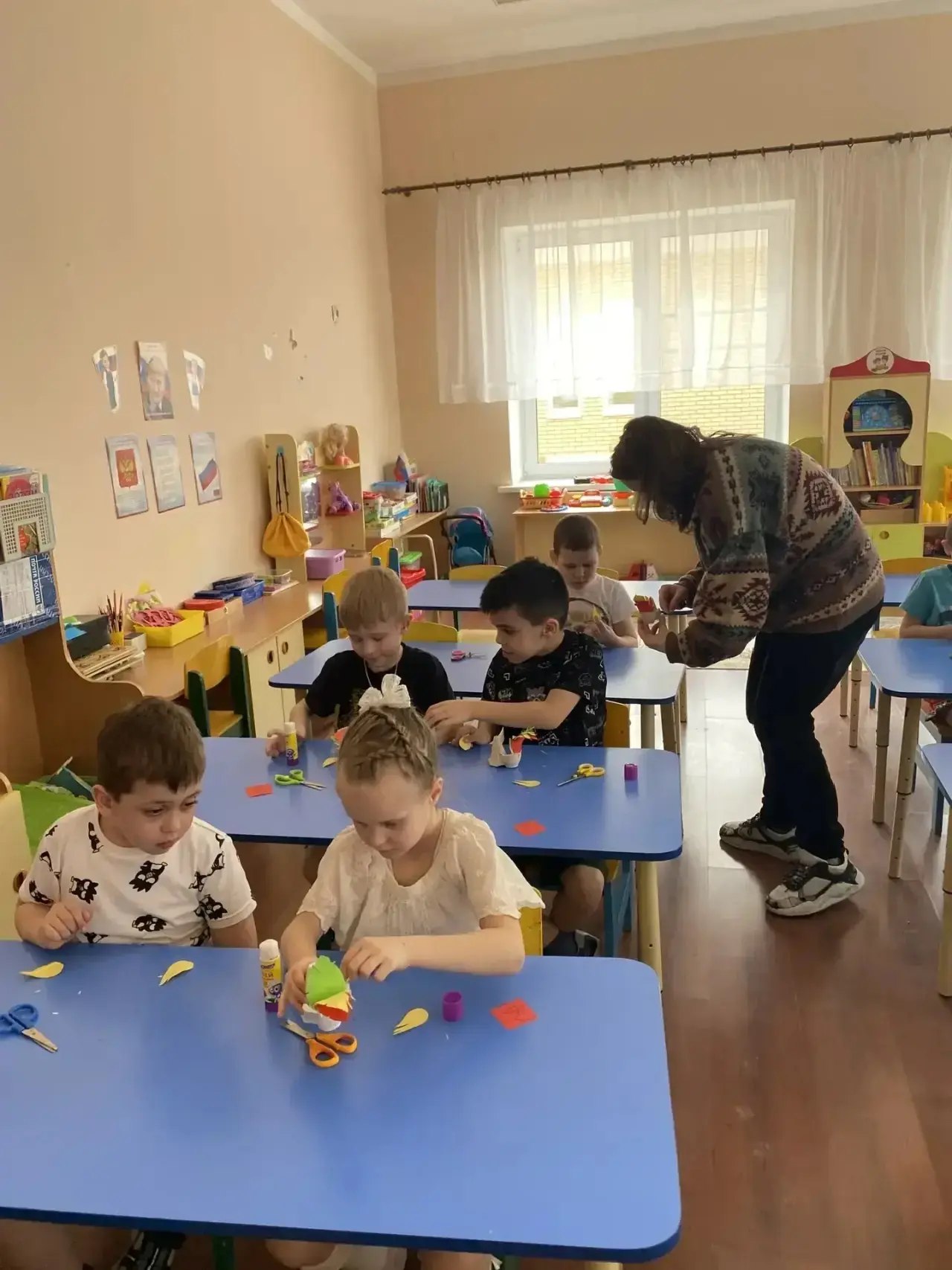 🌸 Пасхальное чудо своими руками: мастер‑класс в детском саду! В МБОУ «Эффективная школа» дошкольном 